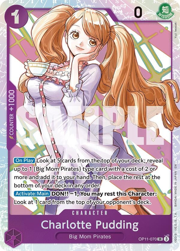 Image for Charlotte Pudding [OP11-070] - One Piece Card Game