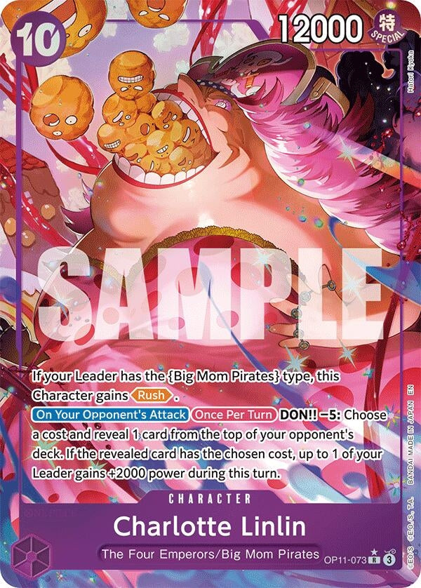 Image for Charlotte Linlin (Alternate Art) [OP11-073] - One Piece Card Game