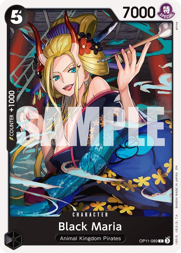 Image for Black Maria [OP11-089] - One Piece Card Game