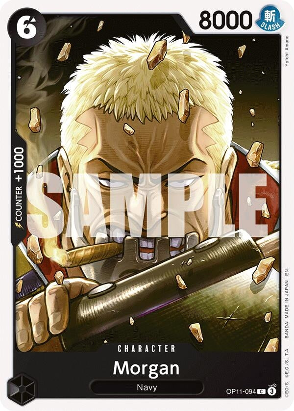 Image for Morgan [OP11-094] - One Piece Card Game
