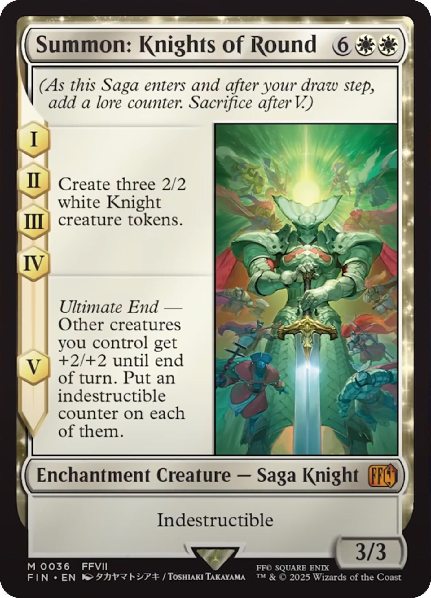 Image for Summon: Knights of Round [36] - Magic: The Gathering