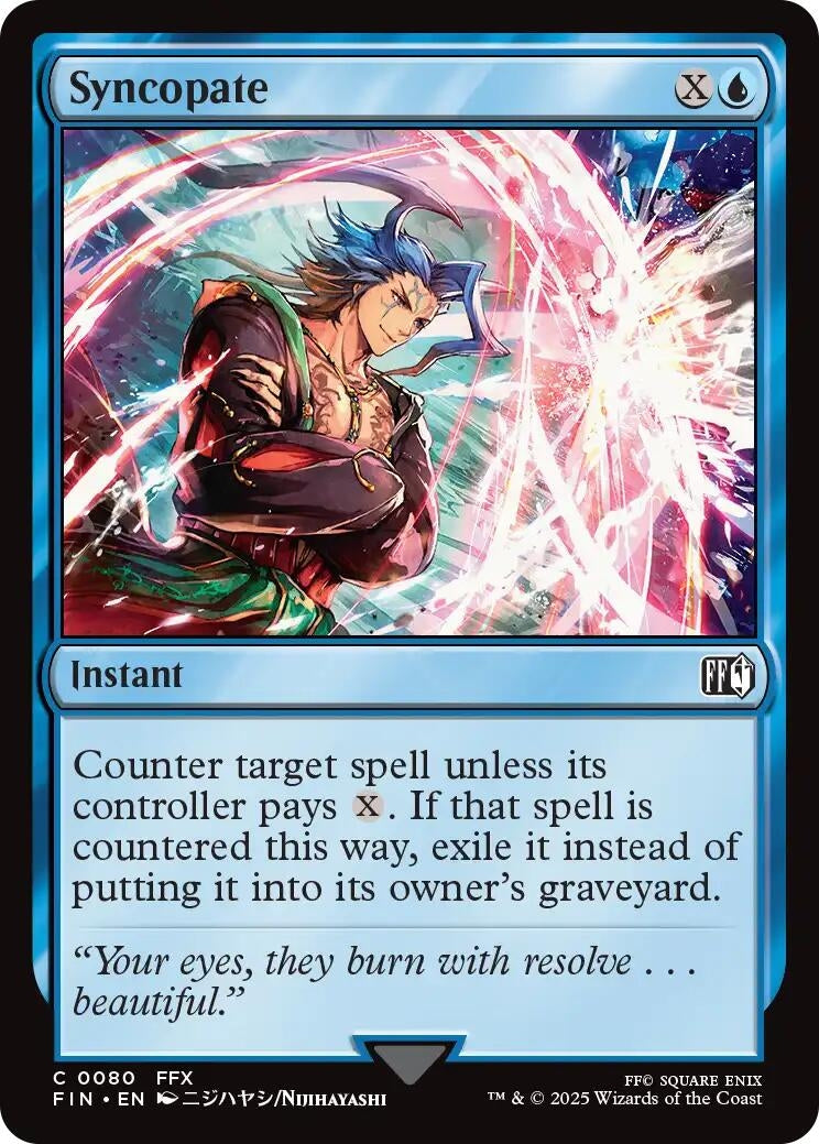 Image for Syncopate [80] - Magic: The Gathering