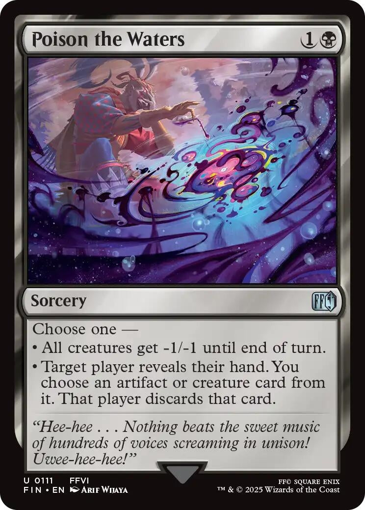 Image for Poison the Waters [111] - Magic: The Gathering