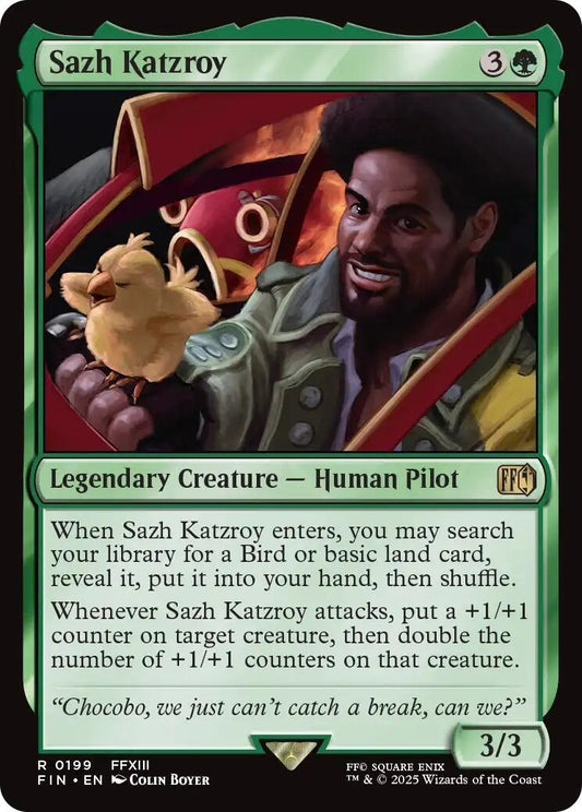 Image for Sazh Katzroy [199] - Magic: The Gathering