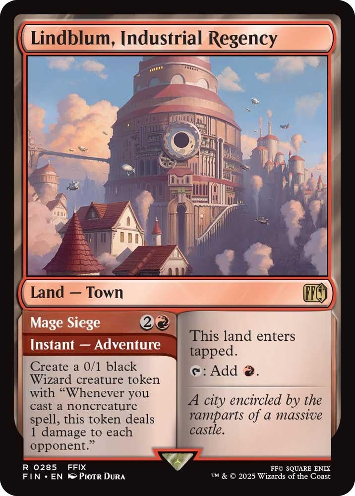Image for Lindblum, Industrial Regency [285] - Magic: The Gathering
