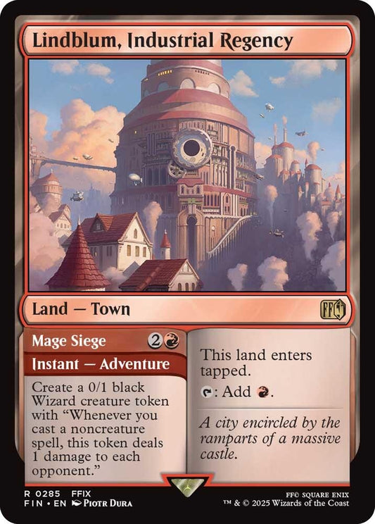 Image for Lindblum, Industrial Regency [285] - Magic: The Gathering