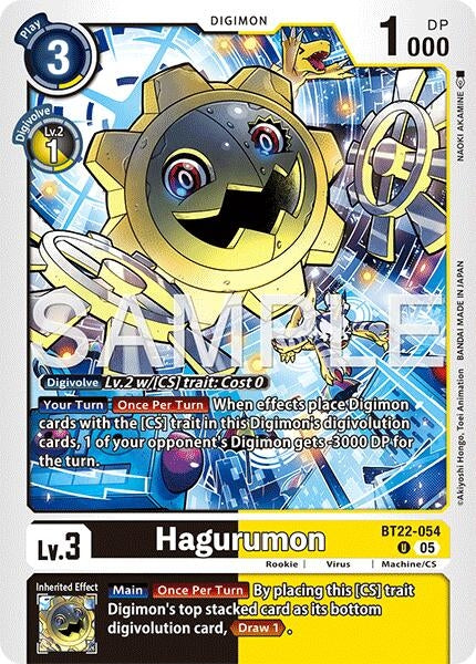 Image for Hagurumon [BT22-054 U] - Digimon Card Game