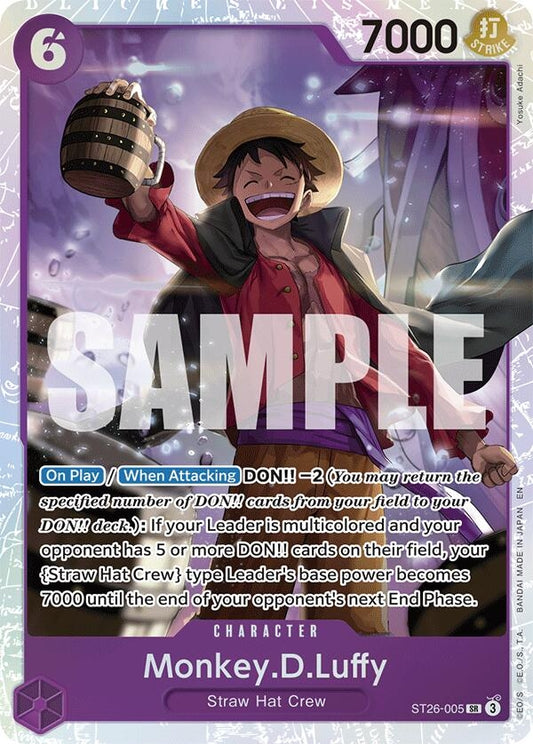 Image for Monkey.D.Luffy (ST26-005) [ST26-005] - One Piece Card Game