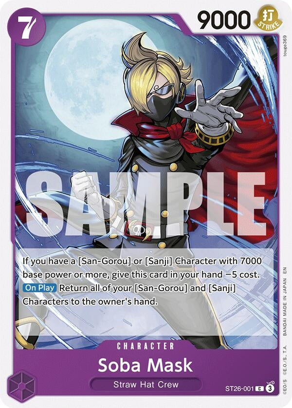 Image for Soba Mask [ST26-001] - One Piece Card Game