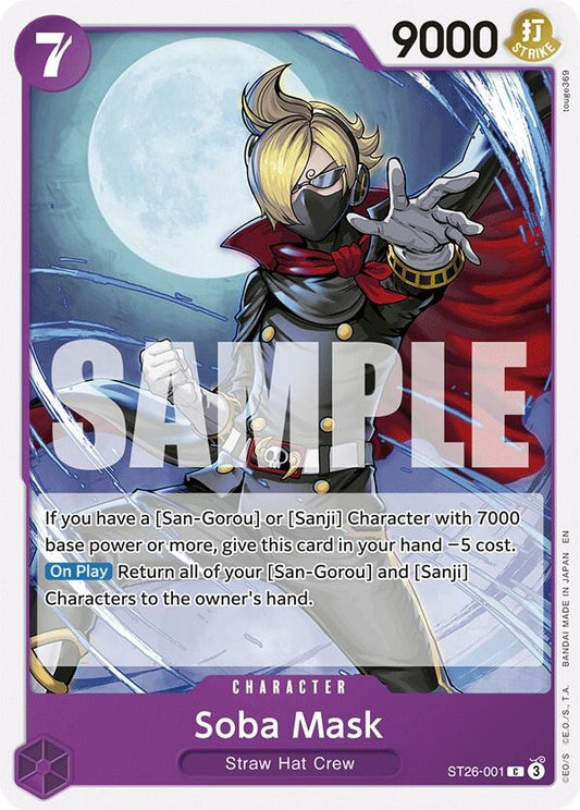 Image for Soba Mask [ST26-001] - One Piece Card Game
