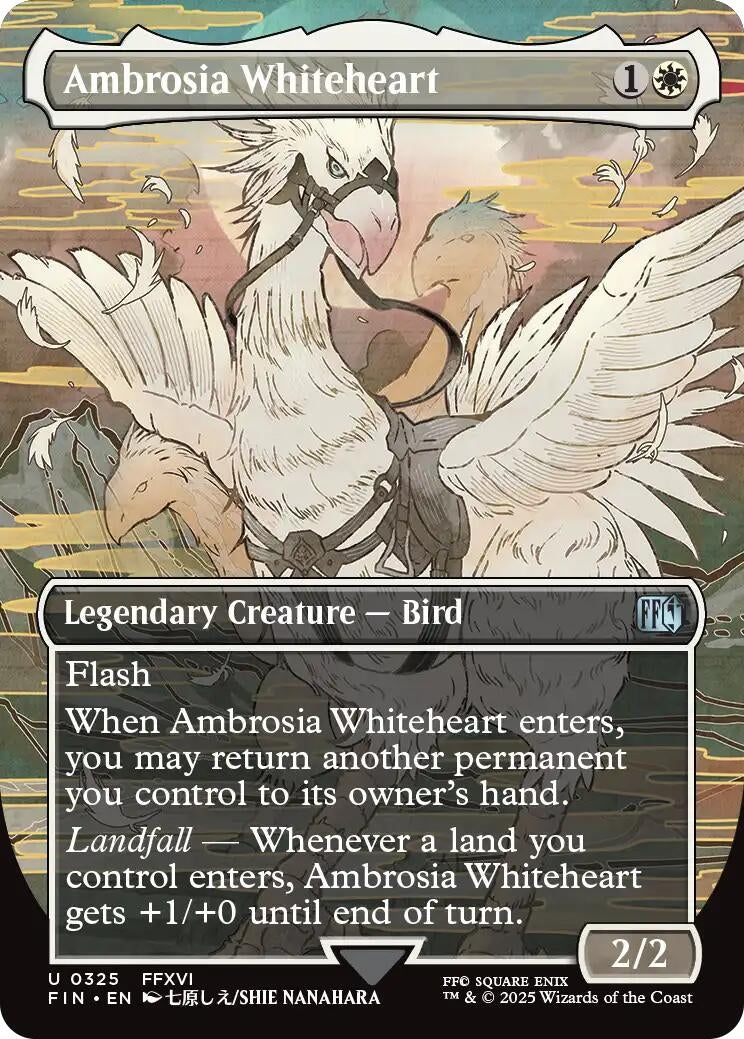 Image for Ambrosia Whiteheart (Borderless) [325] - Magic: The Gathering