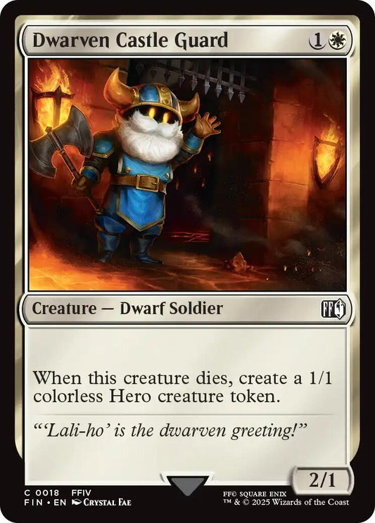 Image for Dwarven Castle Guard [18] - Magic: The Gathering
