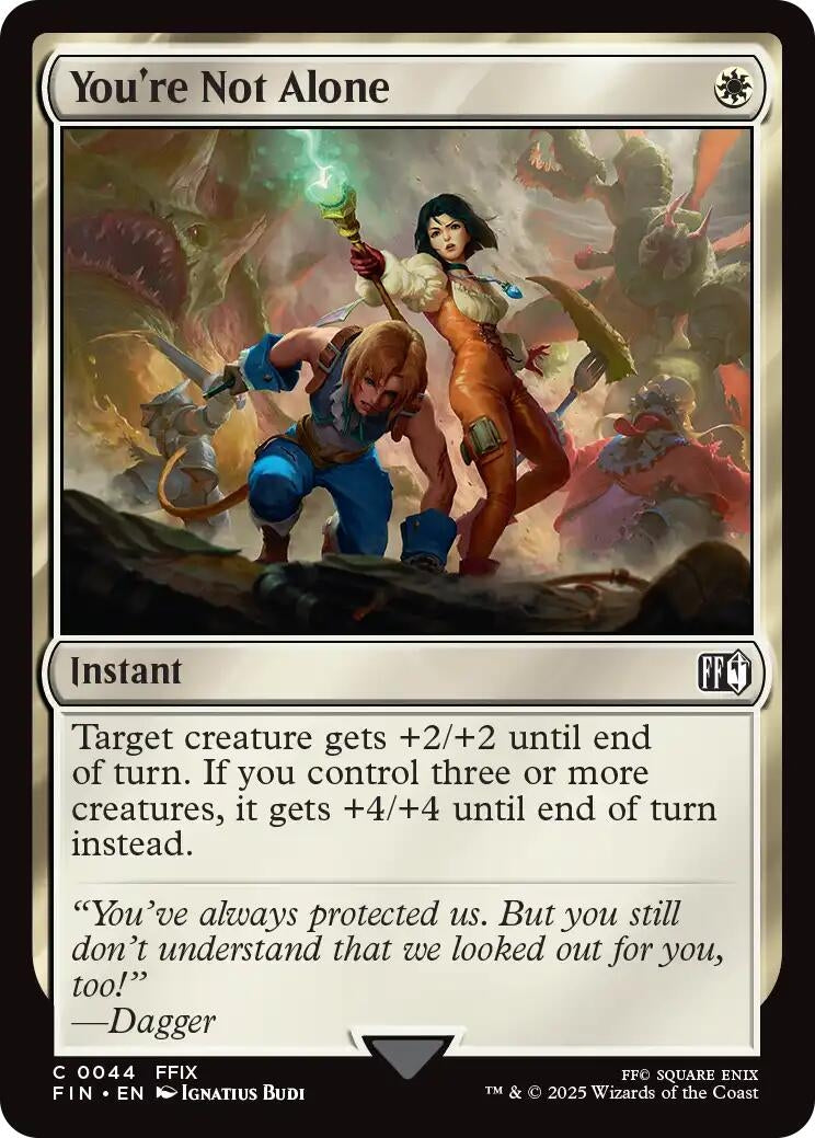 Image for You're Not Alone [44] - Magic: The Gathering