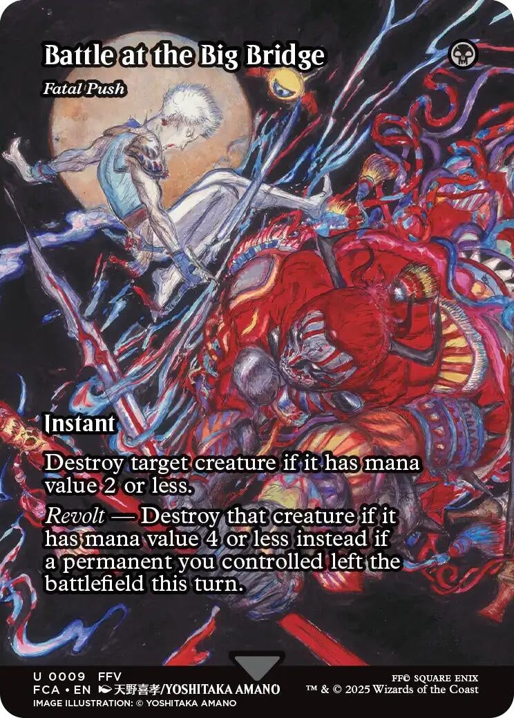 Image for Battle at the Big Bridge - Fatal Push (Showcase) [9] - Magic: The Gathering