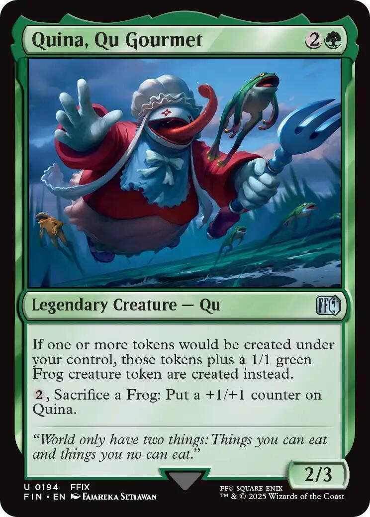 Image for Quina, Qu Gourmet [194] - Magic: The Gathering