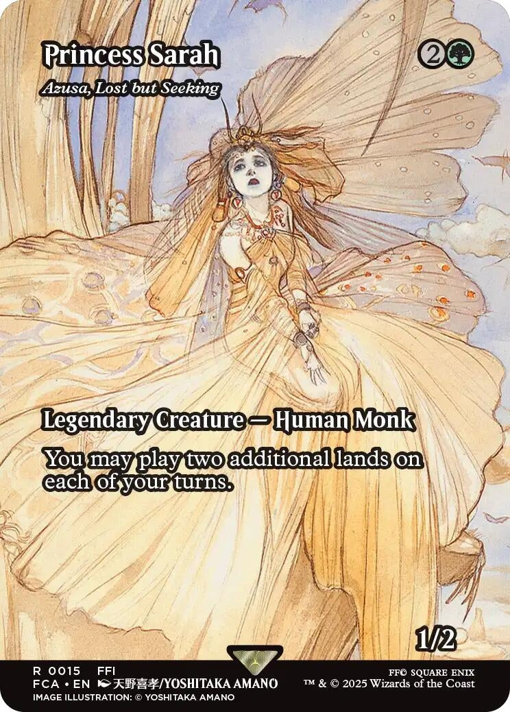Image for Princess Sarah - Azusa, Lost but Seeking (Showcase) [15] - Magic: The Gathering