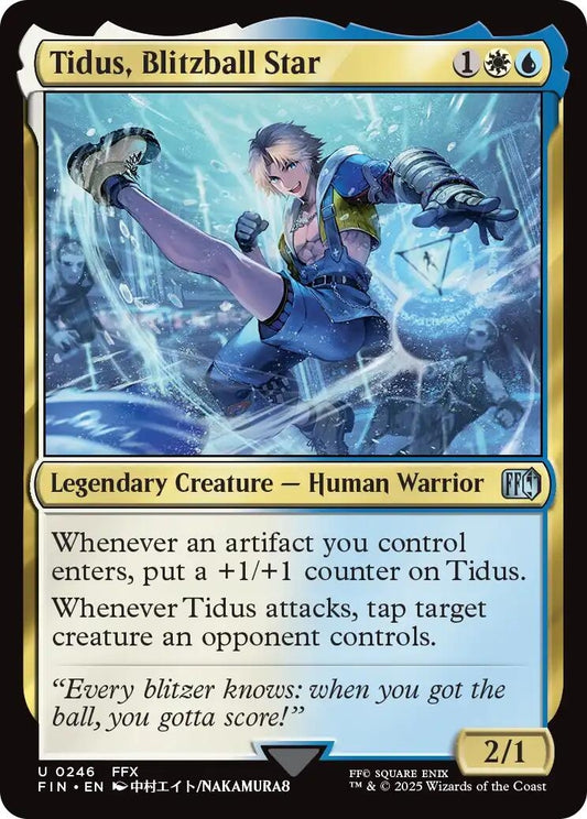Image for Tidus, Blitzball Star [246] - Magic: The Gathering