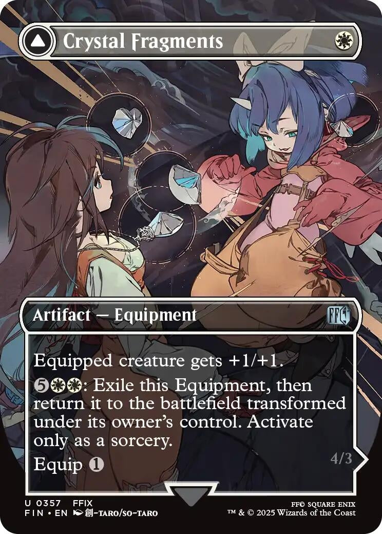 Image for Crystal Fragments (Borderless) [357] - Magic: The Gathering