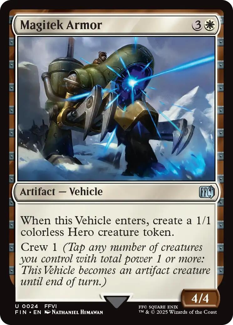 Image for Magitek Armor [24] - Magic: The Gathering