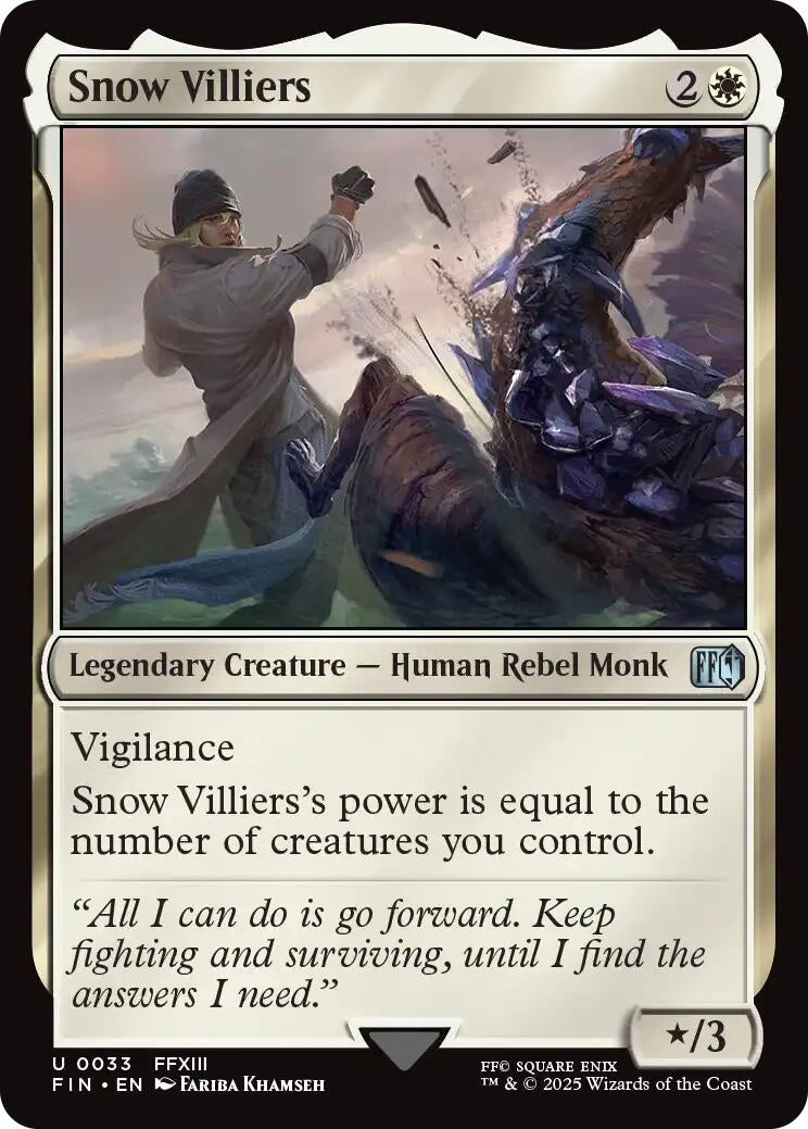 Image for Snow Villiers [33] - Magic: The Gathering