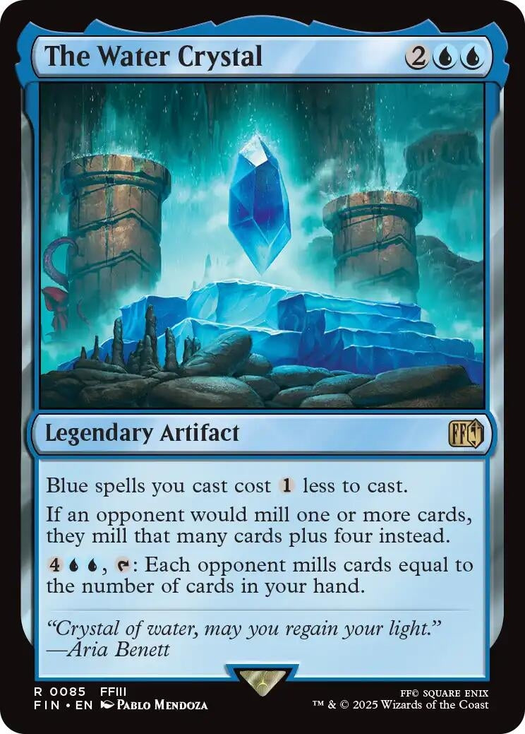 Image for The Water Crystal [85] - Magic: The Gathering