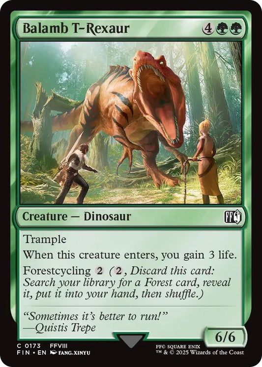 Image for Balamb T-Rexaur [173] - Magic: The Gathering
