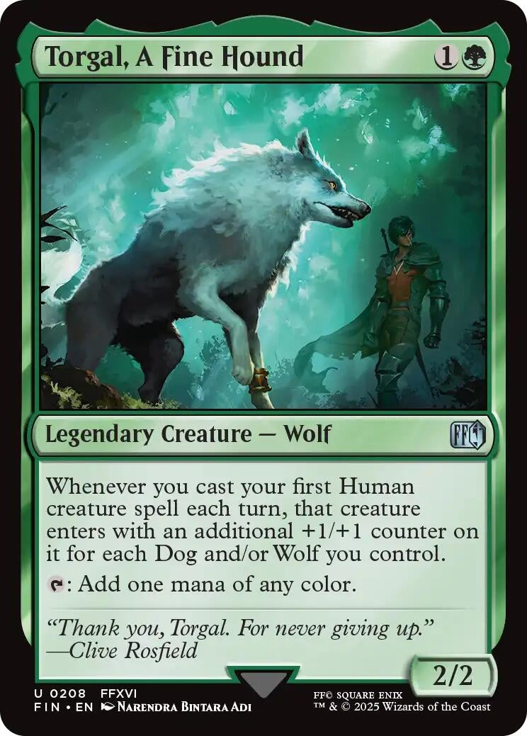 Image for Torgal, A Fine Hound [208] - Magic: The Gathering