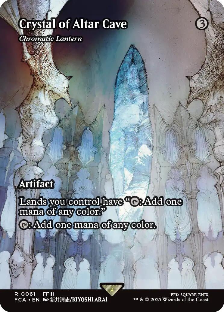Image for Crystal of Altar Cave - Chromatic Lantern (Showcase) [61] - Magic: The Gathering