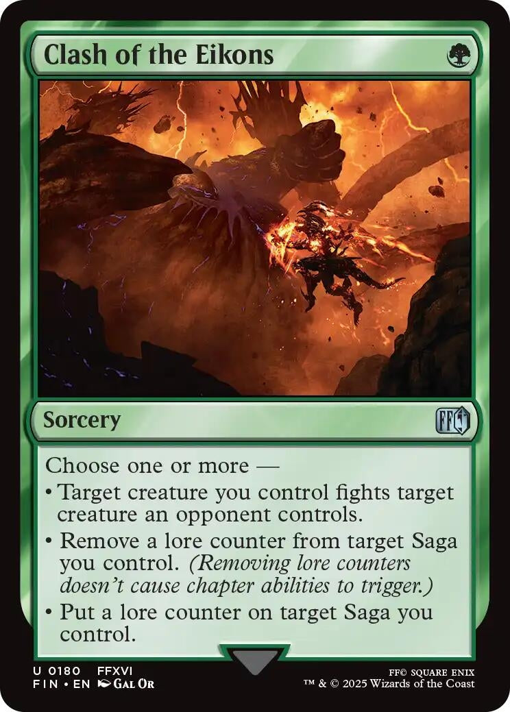 Image for Clash of the Eikons [180] - Magic: The Gathering