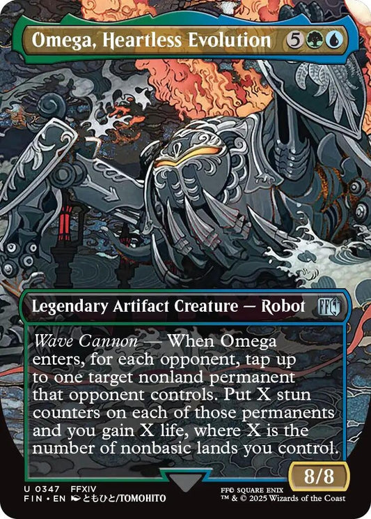 Image for Omega, Heartless Evolution (Borderless) [347] - Magic: The Gathering