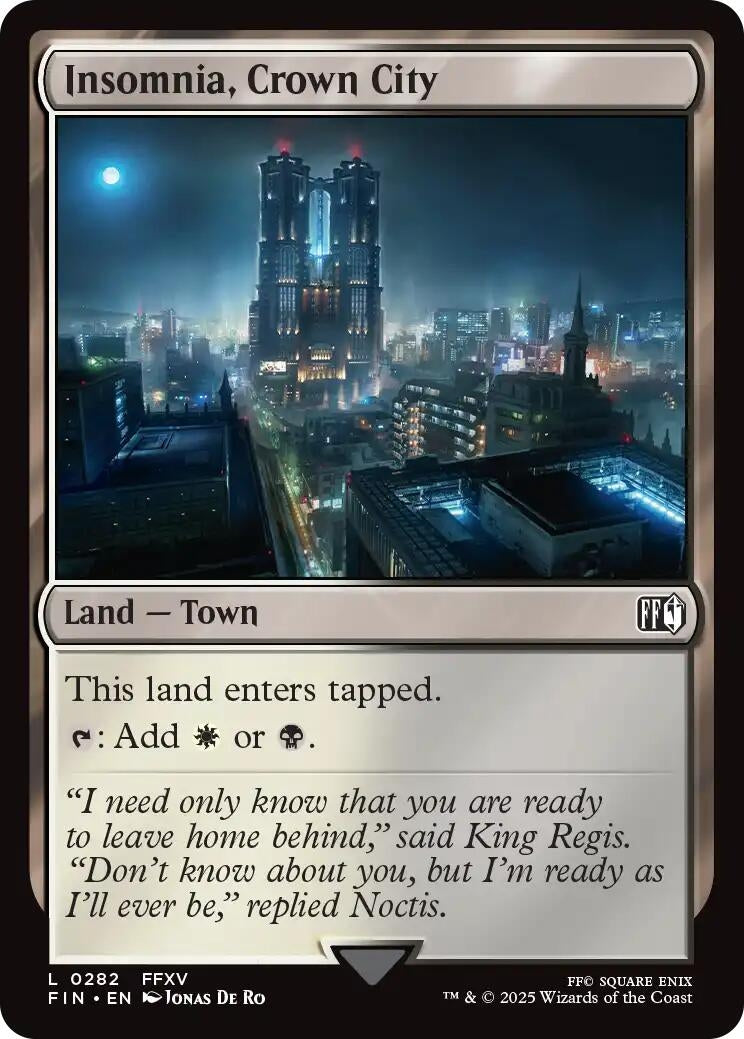 Image for Insomnia, Crown City [282] - Magic: The Gathering