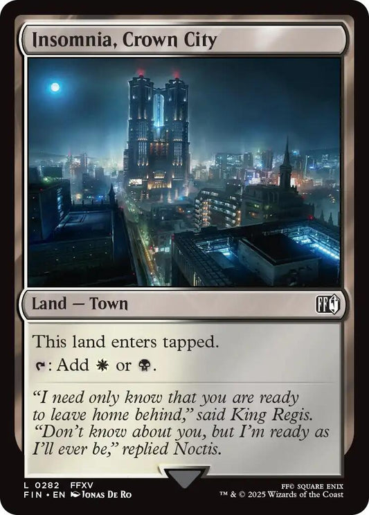 Image for Insomnia, Crown City [282] - Magic: The Gathering