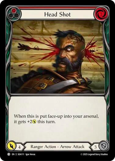 Image for Head Shot (Red) [SEA111] - Flesh and Blood TCG