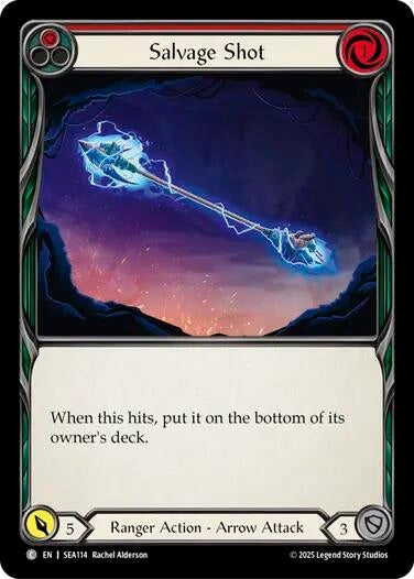 Image for Salvage Shot (Red) [SEA114] - Flesh and Blood TCG