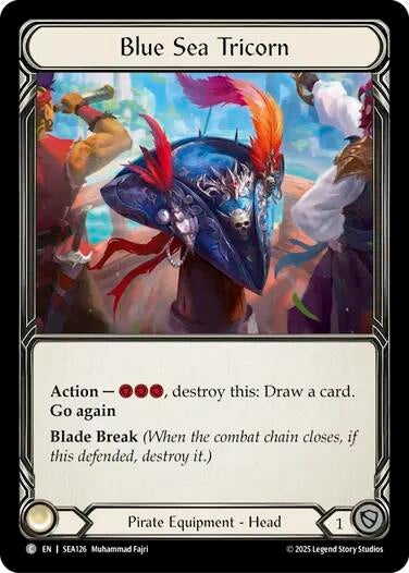 Image for Blue Sea Tricorn [SEA126] - Flesh and Blood TCG
