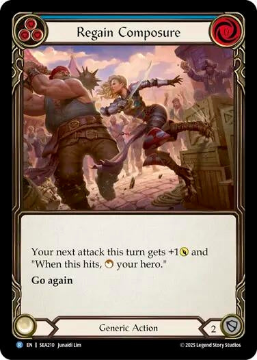 Image for Regain Composure [SEA210] - Flesh and Blood TCG