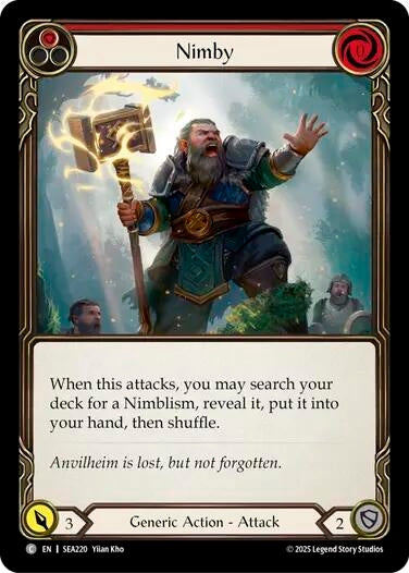 Image for Nimby (Red) [SEA220] - Flesh and Blood TCG