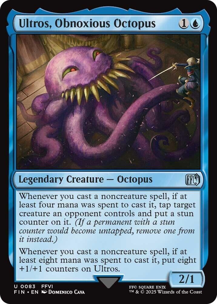 Image for Ultros, Obnoxious Octopus [83] - Magic: The Gathering