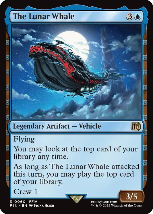 Image for The Lunar Whale [60] - Magic: The Gathering