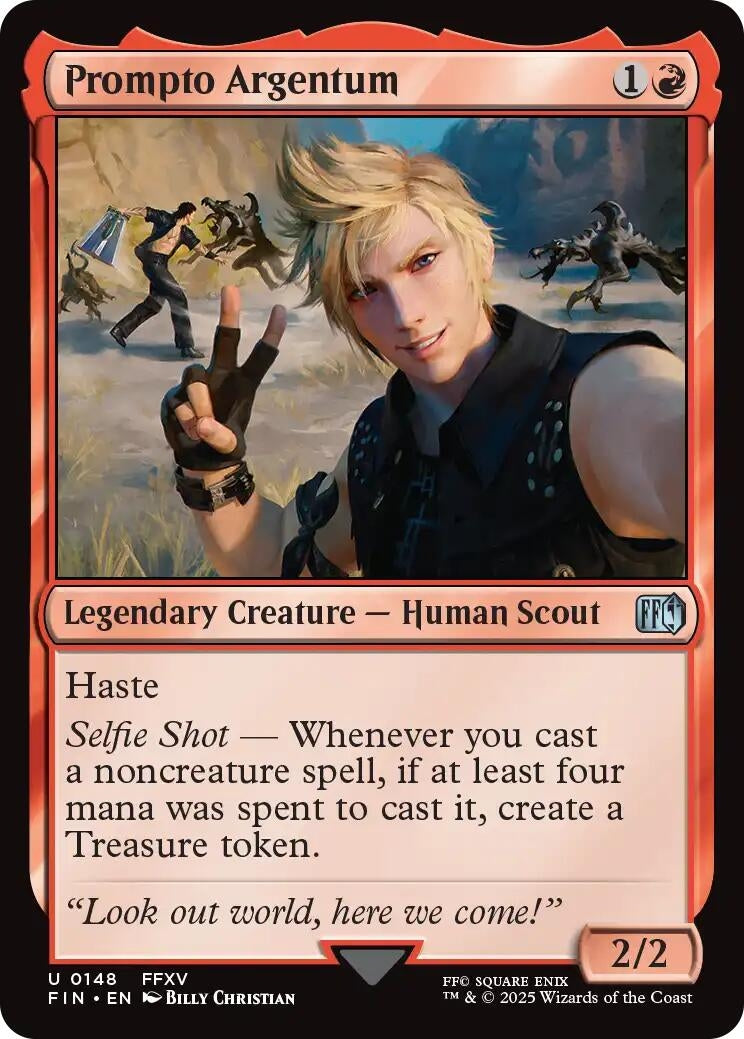 Image for Prompto Argentum [148] - Magic: The Gathering