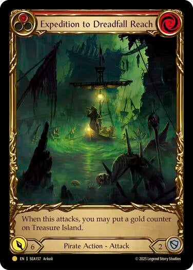 Image for Expedition to Dreadfall Reach (Treasure) [SEA157] - Flesh and Blood TCG