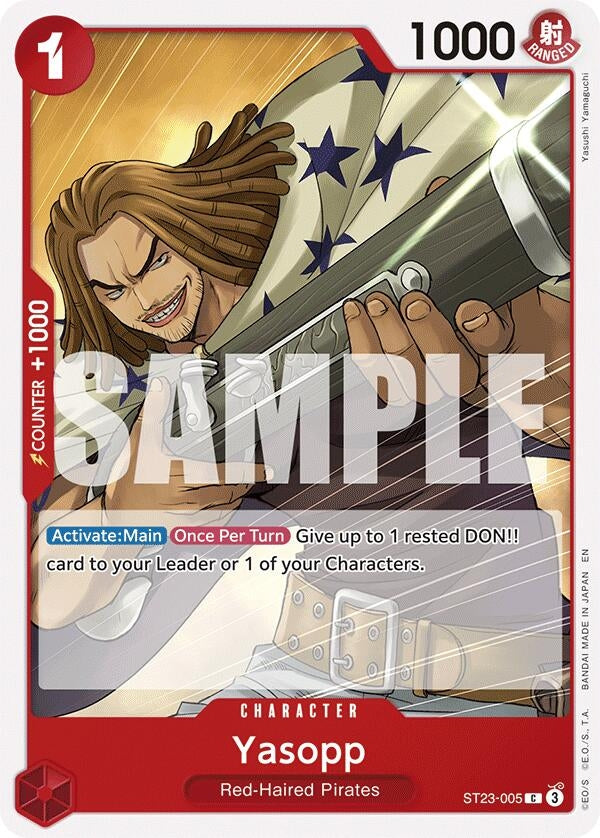 Image for Yasopp [ST23-005] - One Piece Card Game