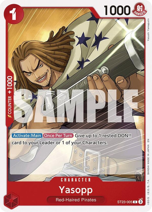 Image for Yasopp [ST23-005] - One Piece Card Game