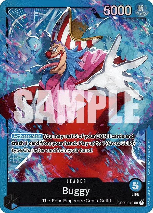 Image for Buggy (OP09-042) [OP09-042] - One Piece Card Game