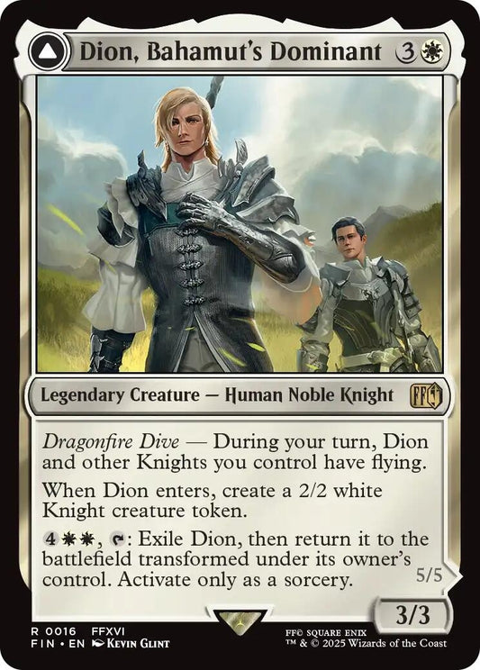 Image for Dion, Bahamut's Dominant [16] - Magic: The Gathering