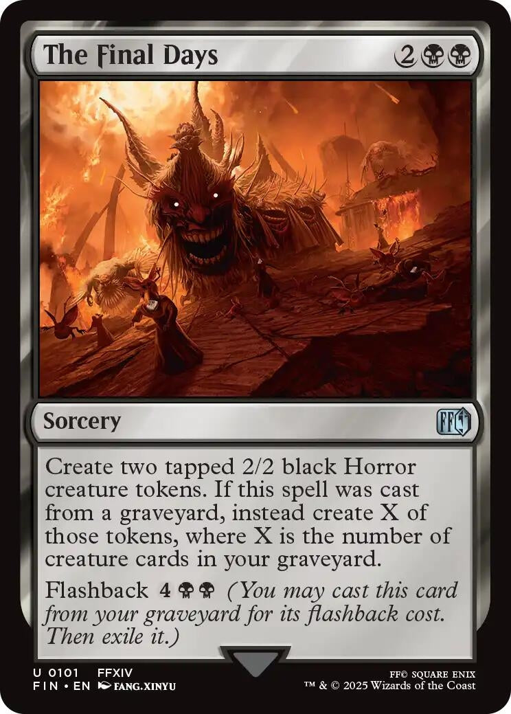 Image for The Final Days [101] - Magic: The Gathering