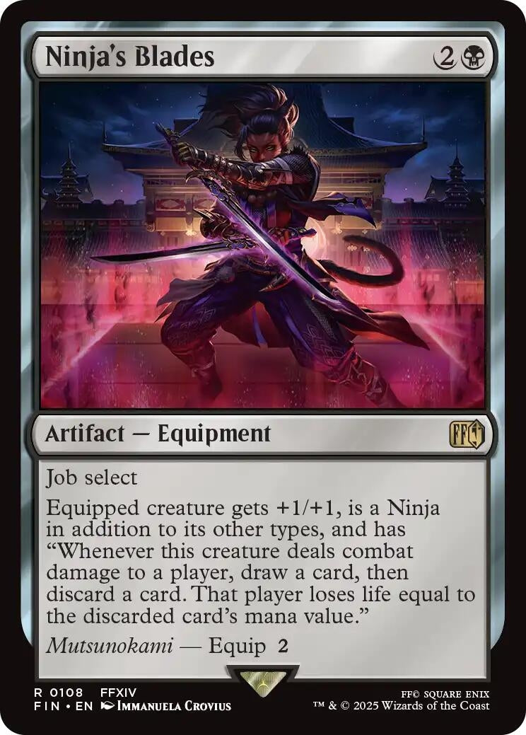 Image for Ninja's Blades [108] - Magic: The Gathering