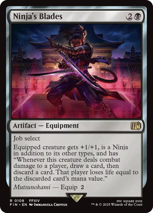 Image for Ninja's Blades [108] - Magic: The Gathering
