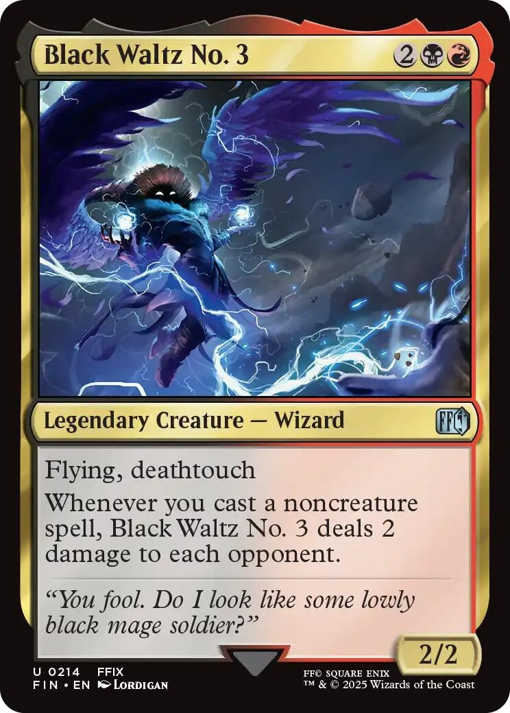 Image for Black Waltz No. 3 [214] - Magic: The Gathering