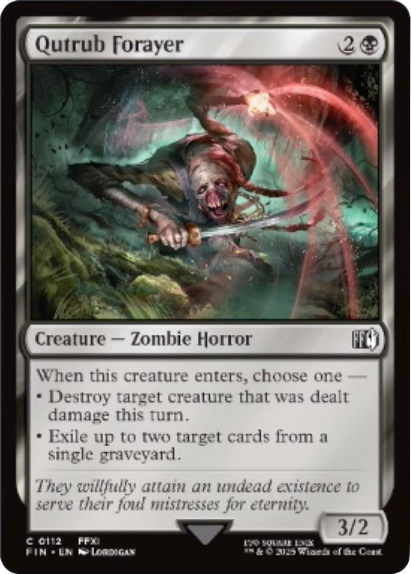 Image for Qutrub Forayer [112] - Magic: The Gathering